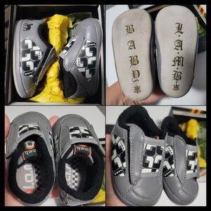 BABY L.A.M.B. Shoes Size 3 with box! Geolambtric crib infant